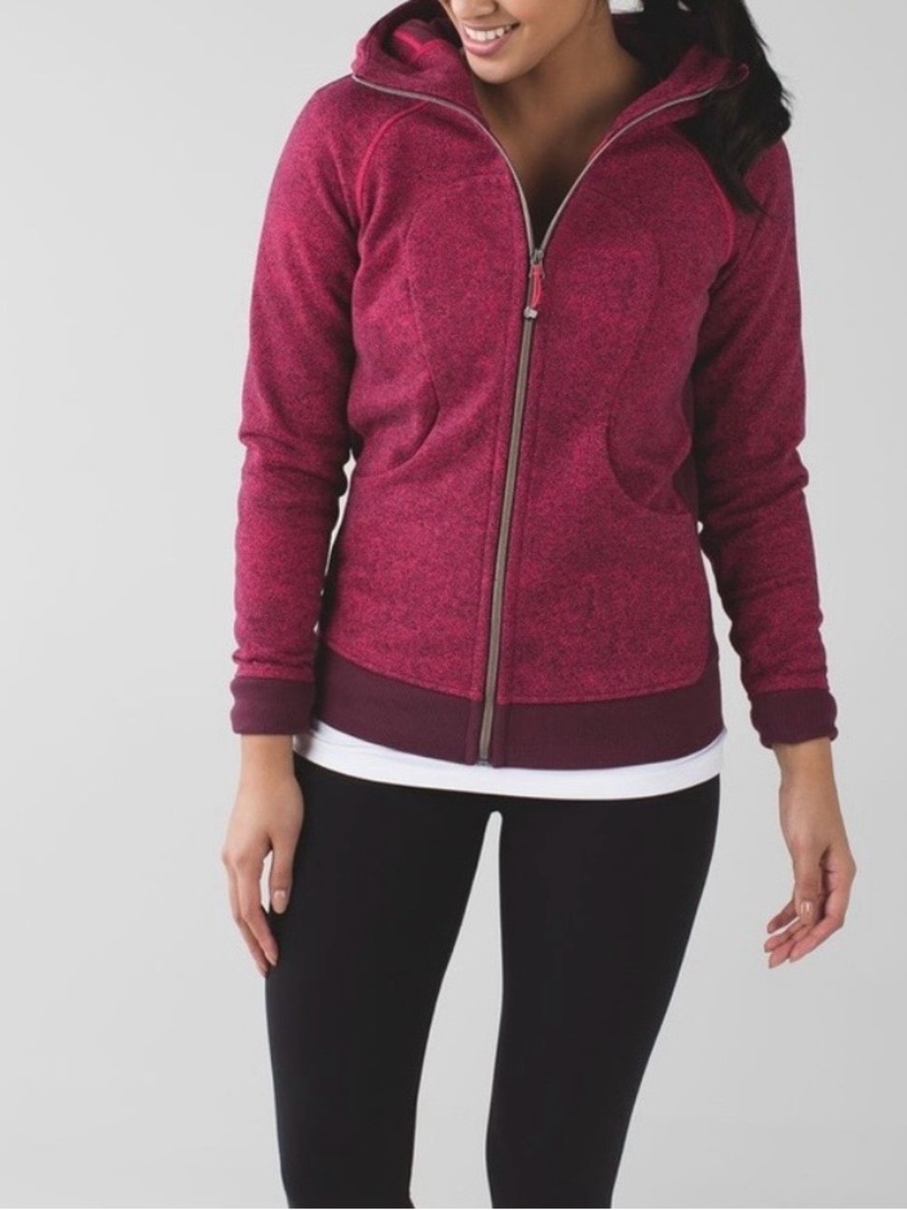 Lululemon Scuba Hoodie III Rio Mist Boom Juice Red Grape - Picture 6 of 9